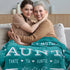 Best Aunt Ever Blanket Gift of Love  Appreciation